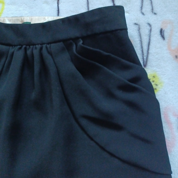 J CREW black mini skirt size 0 - Picture 2 of 8